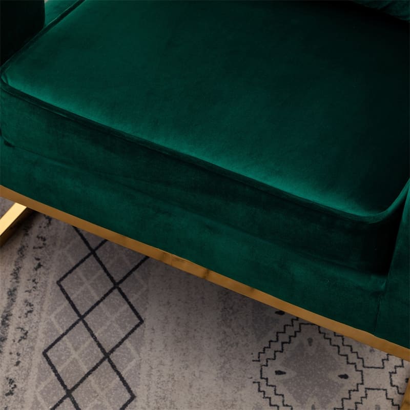 Contemporary Upholstered Accent Arm Chair