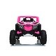 preview thumbnail 25 of 37, 4WD Ride-On UTV Car for Kids, 12V 2-Seat Electric Car with Parental Remote, LED Lights & Music