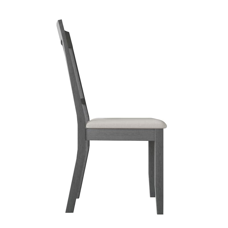CraftPorch Classic Wooden Dining Chairs (Set of 2) - N/A