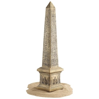 Design Toscano Golden Obelisk of Ancient Egypt Statue