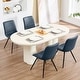 preview thumbnail 46 of 76, HOMYKA Modern Dining Chairs with Thick Cushions Set of 6