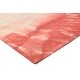 preview thumbnail 6 of 7, One of a Kind Hand-Tufted Modern 4' x 6' Abstract Wool Red Rug - 4' x 6'