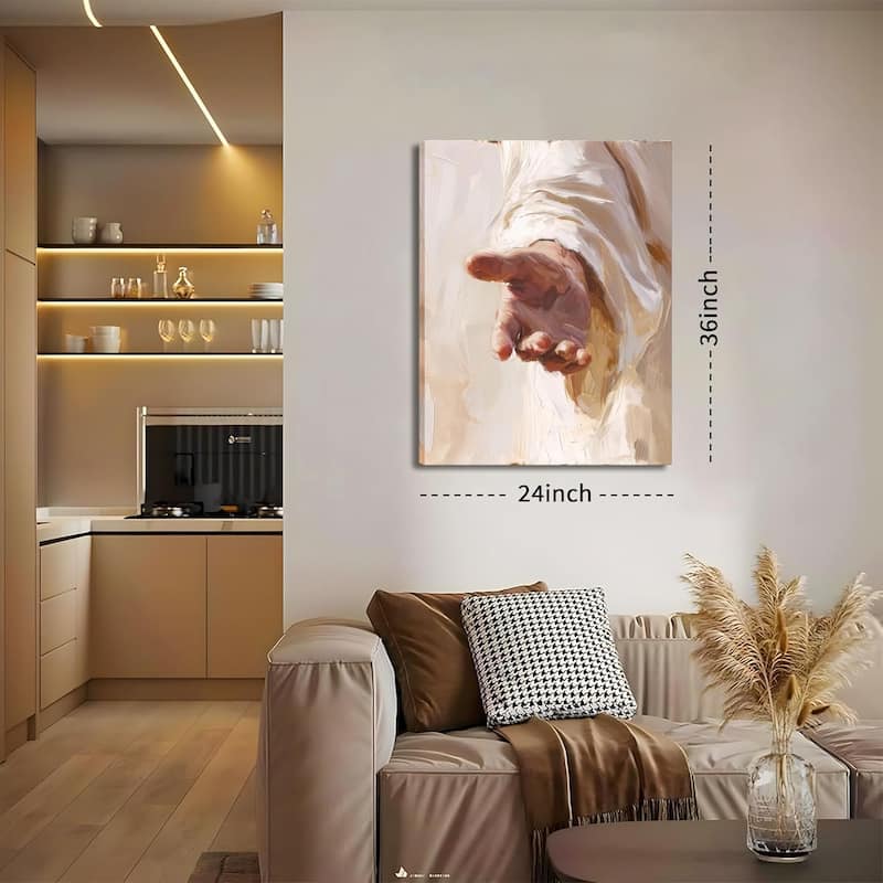 Wall Art, Christian The Hand of God Wall Decor Painting