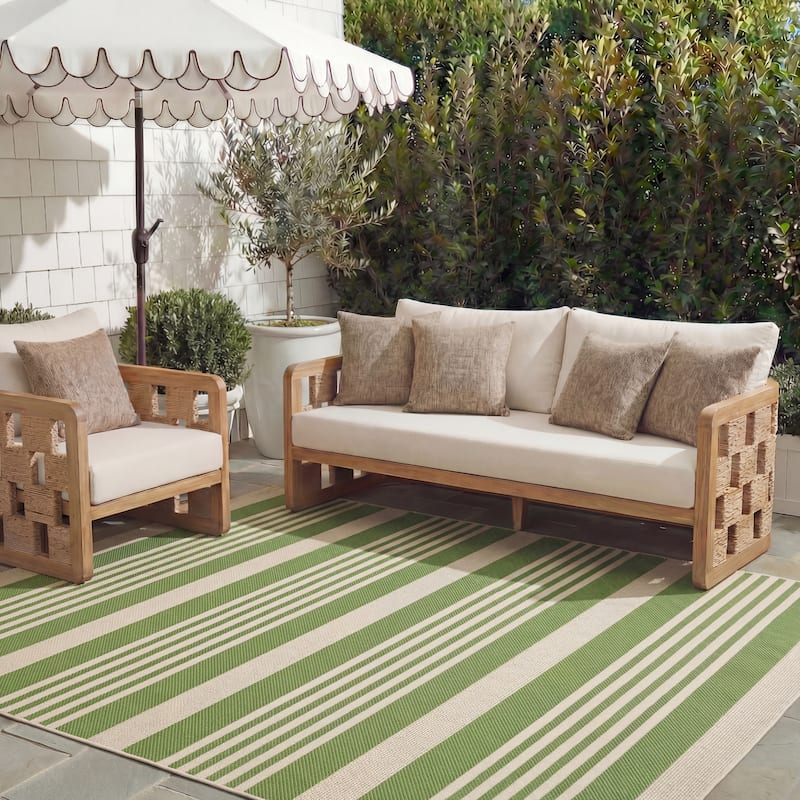 SAFAVIEH Courtyard Orsi Indoor/ Outdoor Waterproof Area Rug