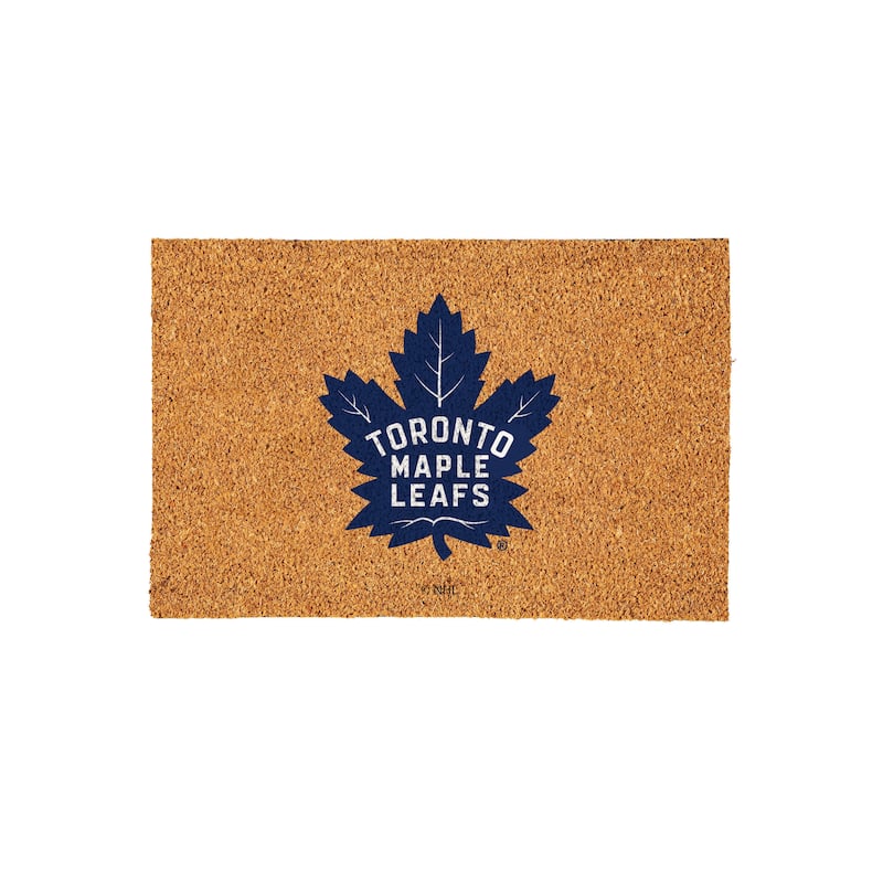 Toronto Maple Leafs Full Color Indoor/Outdoor Coir Mat