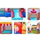 preview thumbnail 6 of 4, Bounce House & Bounce Castle for Kids, Inflatable Bounce House with Blower, Bouncing Area and Slide,Cute Clown Theme (Oxford)