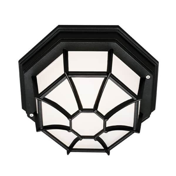 slide 2 of 3, Trans Globe Lighting Single Light Down Lighting Flush Mount Ceiling