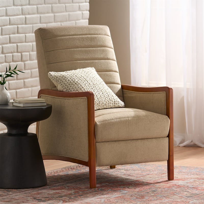 Merax Fabric Recliner Chair - Beige
