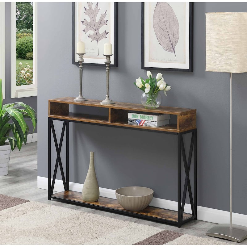 Convenience Concepts Tucson Deluxe Console Table with Shelf