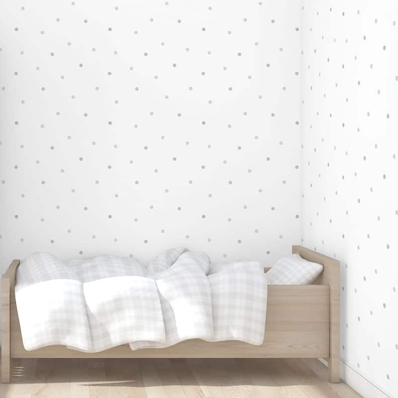 Galerie Wallcoverings Just 4 Kids 2 Small Polka Dots Non-woven Matte Wallpaper Roll