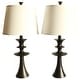 preview thumbnail 5 of 3, Set of 2 Netto Table Lamps, 26 inch Tall Oil-Rubbed Bronze