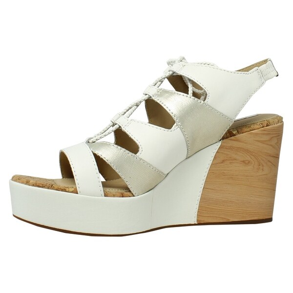geox white sandals