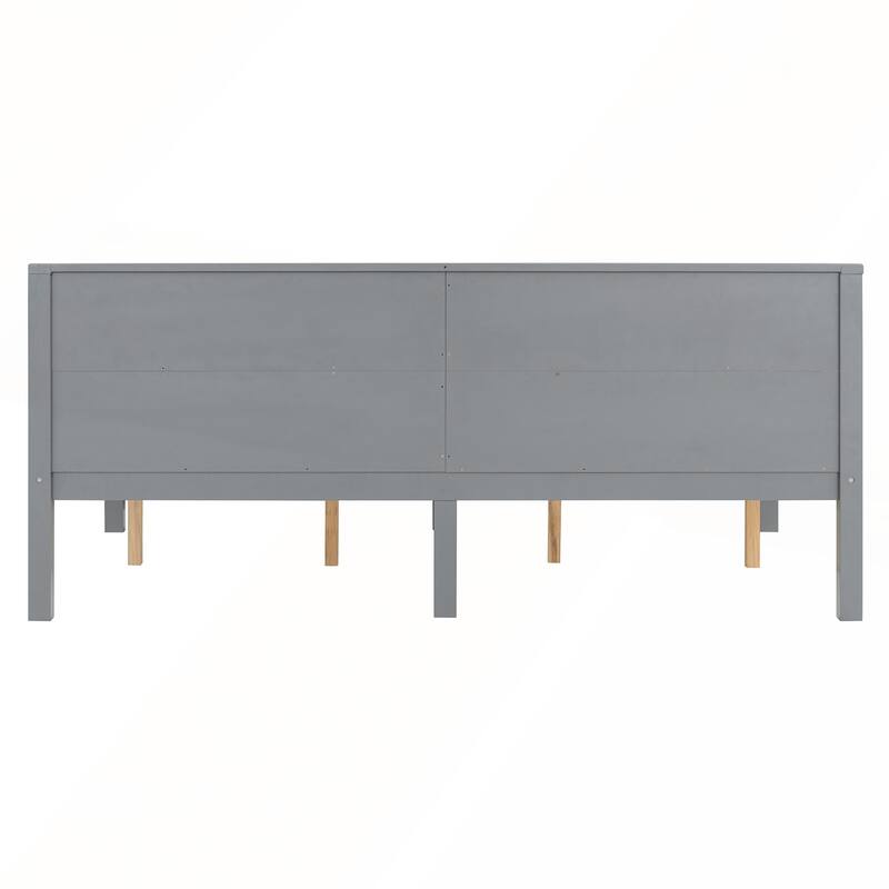Full size Elegant MultiFunctional Daybed with Sturdy Storage Space