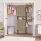 preview thumbnail 10 of 10, ClosetMaid SuiteSymphony Modern 3-Drawer 2-Door 25-Inch Tower Closet Organizer