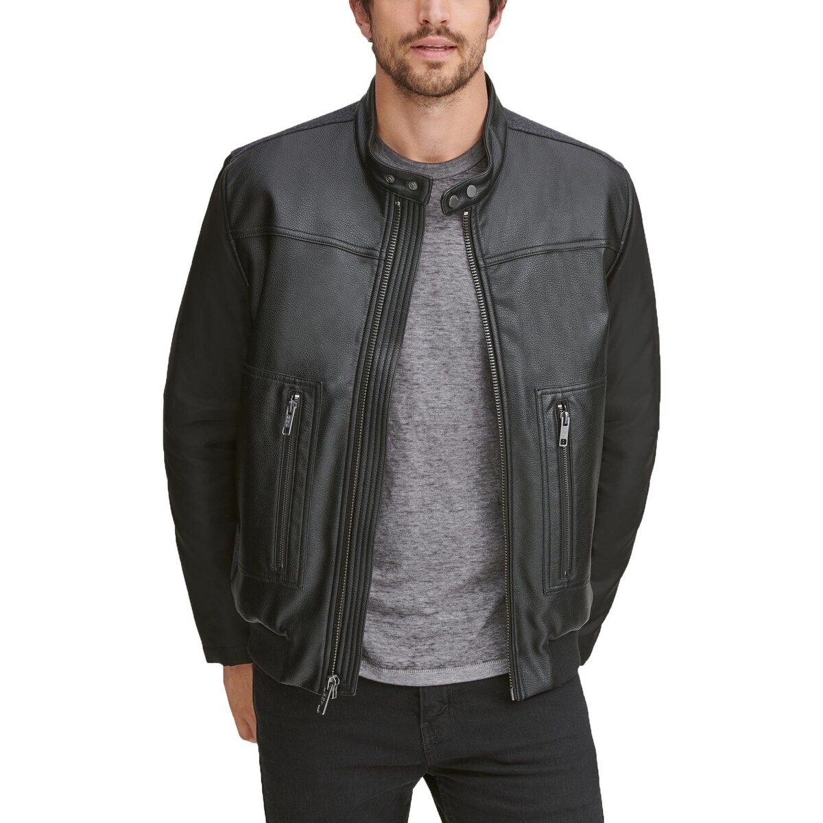Shop Marc New York By Andrew Marc Mens Griffith Motorcycle Jacket