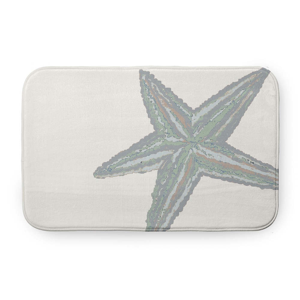 Large Starfish Bathmat