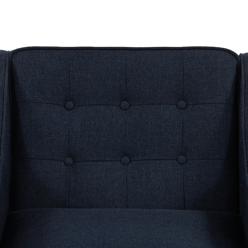 Poly & Bark Gus Fabric Lounge Chair