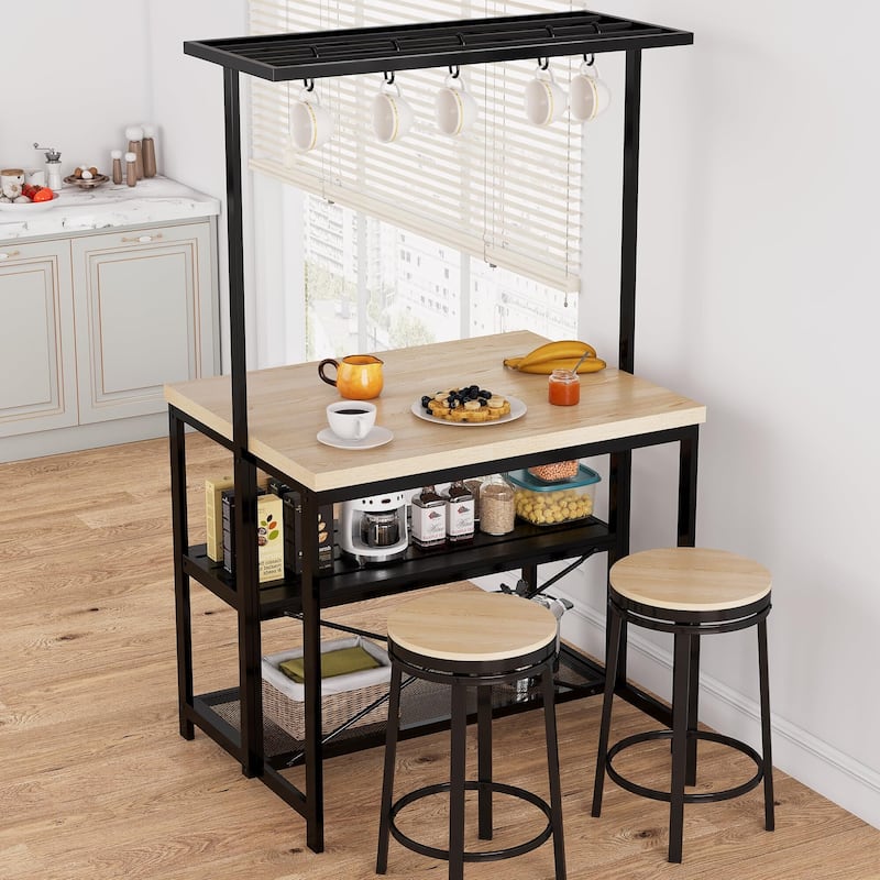 42"/47"Kitchen Island with Storage