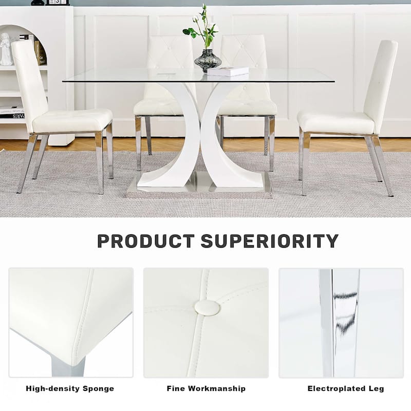 PU Dining Chair(set of 2)