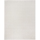 preview thumbnail 8 of 11, SAFAVIEH Handmade Mirage Pessa Modern Abstract Viscose Rug 9' x 12' - Silver/Ivory - Rectangle