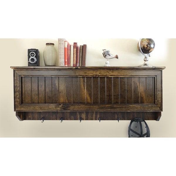 Dark brown coat rack online