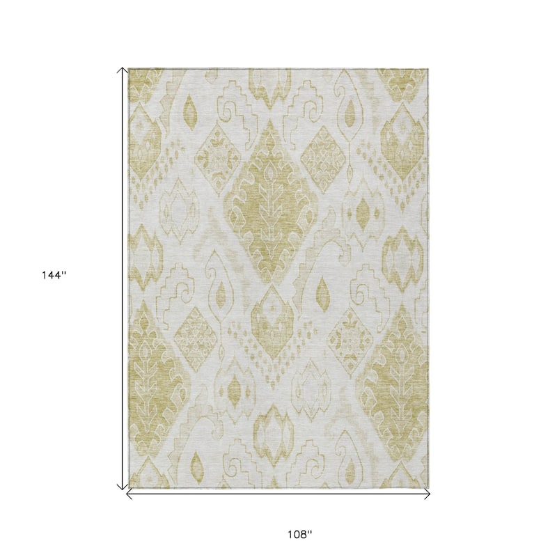 HomeRoots Moroccan Transitional Rectangle Outdoor Rug