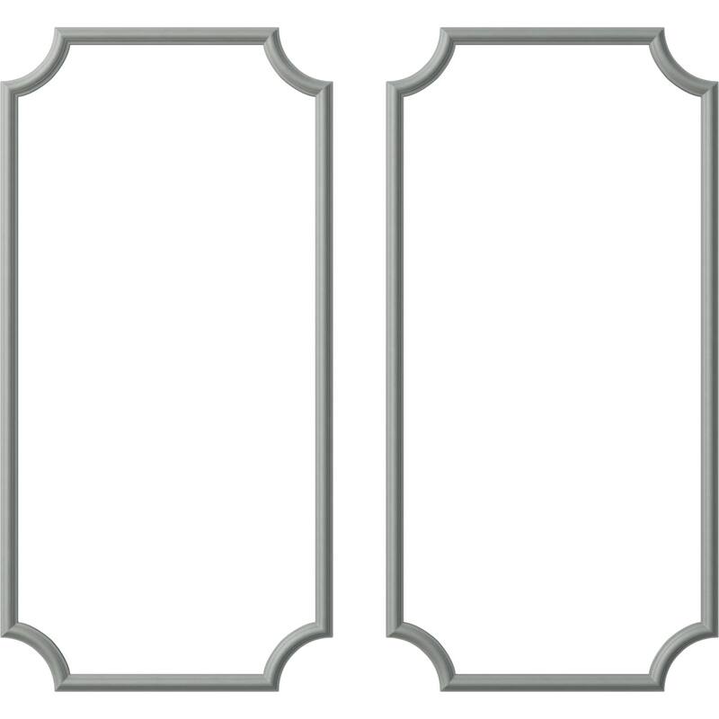 Ashford Smooth Panel Moulding Kit - 31"W x 62"H - Double Pack
