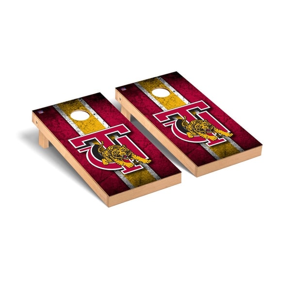 slide 2 of 5, Tuskegee Tigers Vintage Cornhole Board Set