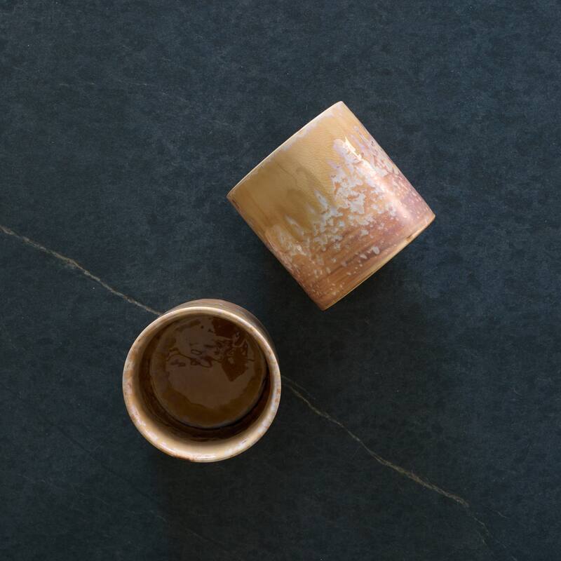 LEMIEUX ET CIE Hanami 4-Piece Stoneware Cup Set