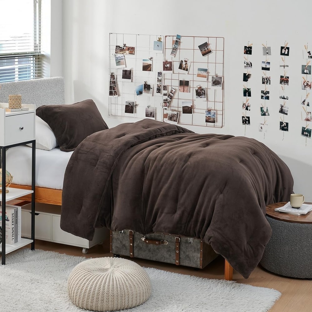 Warmer than Warm® - Coma Inducer® Oversized Comforter Set - Hot Fudge