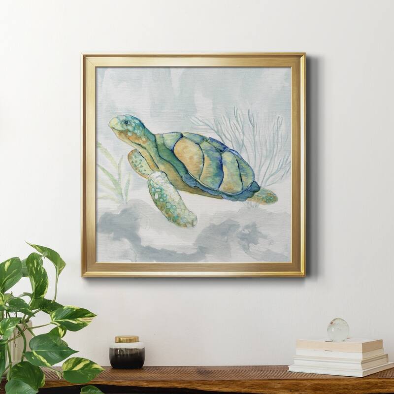 Jungle Tiger-Framed Canvas - Ready to Hang