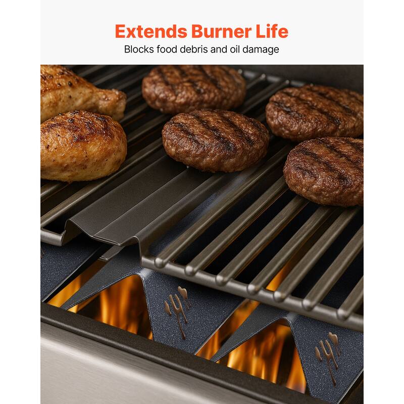 Grill Flavorizer Bars Replacement for Weber Spirit I II 200 Series