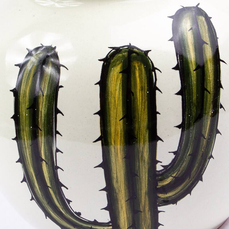 Novica Handmade Saguaro Ceramic Pitcher