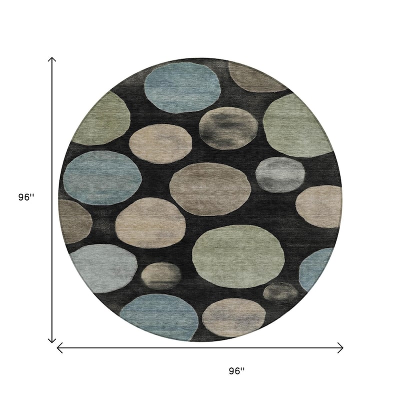 HomeRoots Geometric Transitional Rectangle Outdoor Rug
