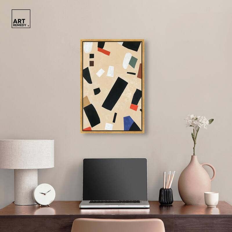 Mindscape Mosaic I Canvas by Art Remedy