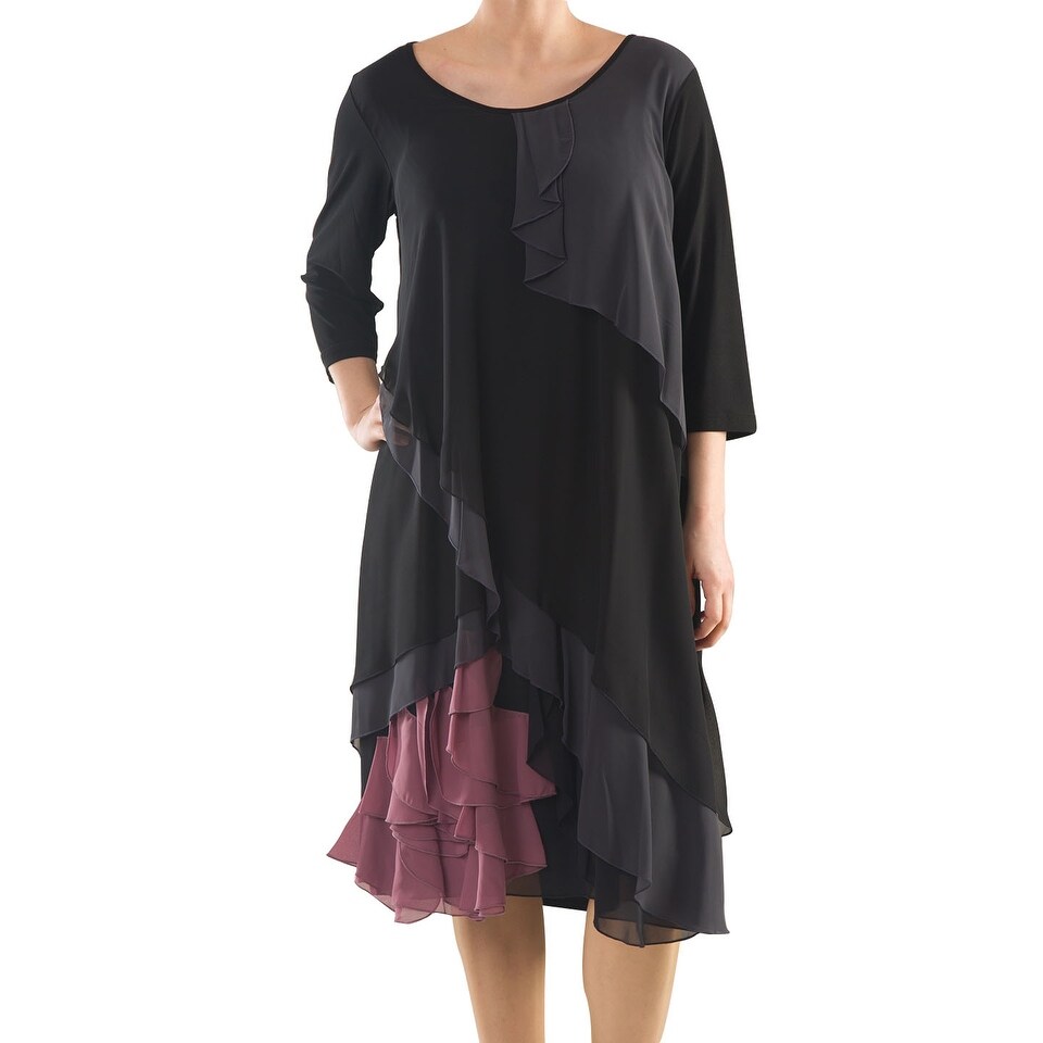 20 Available Sizes: 14 La Mouette Womens Plus Size Sophisticated Cocktail Dress 18 16