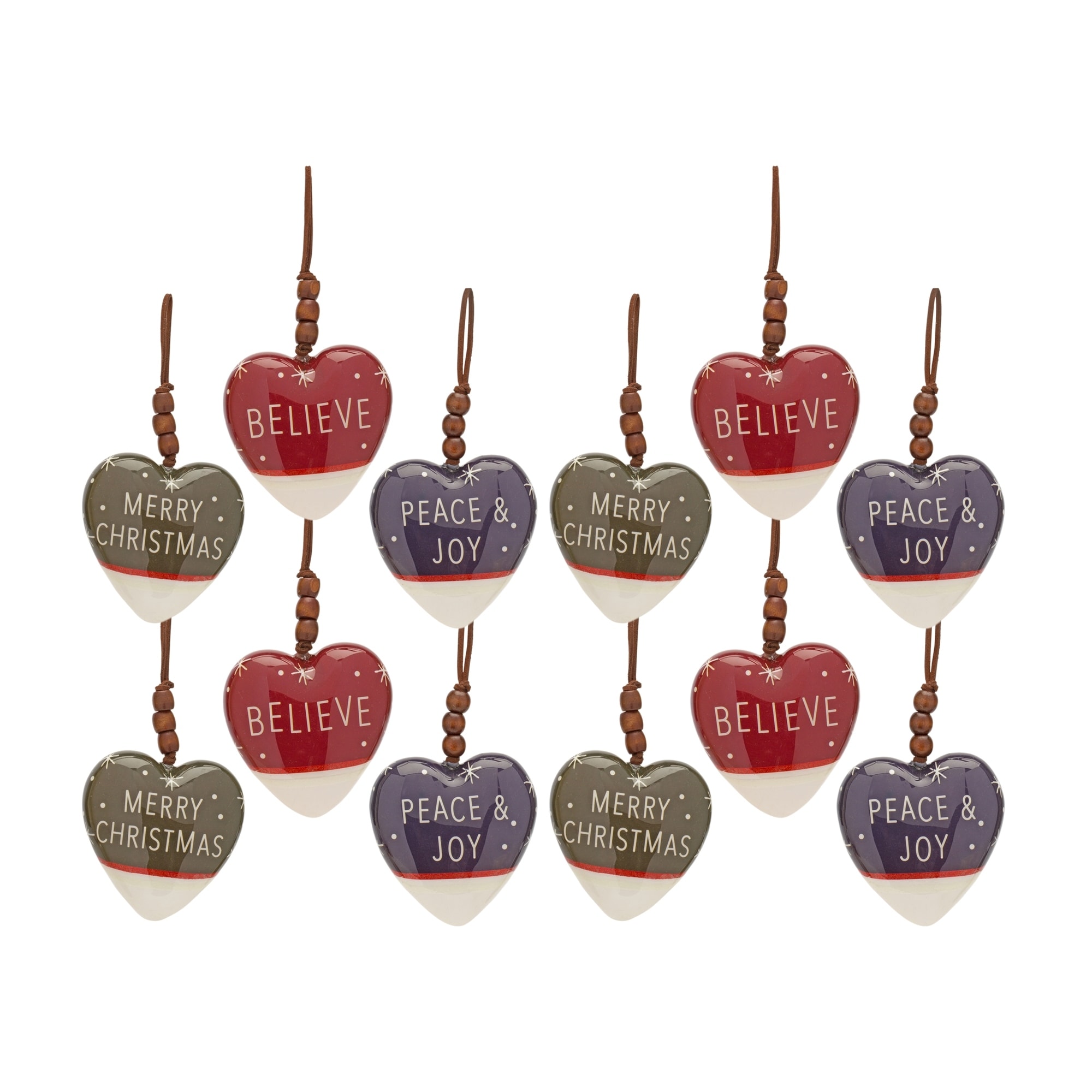 Heart Ornament (Set of 12)