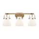 Option Brushed Brass / Matte White