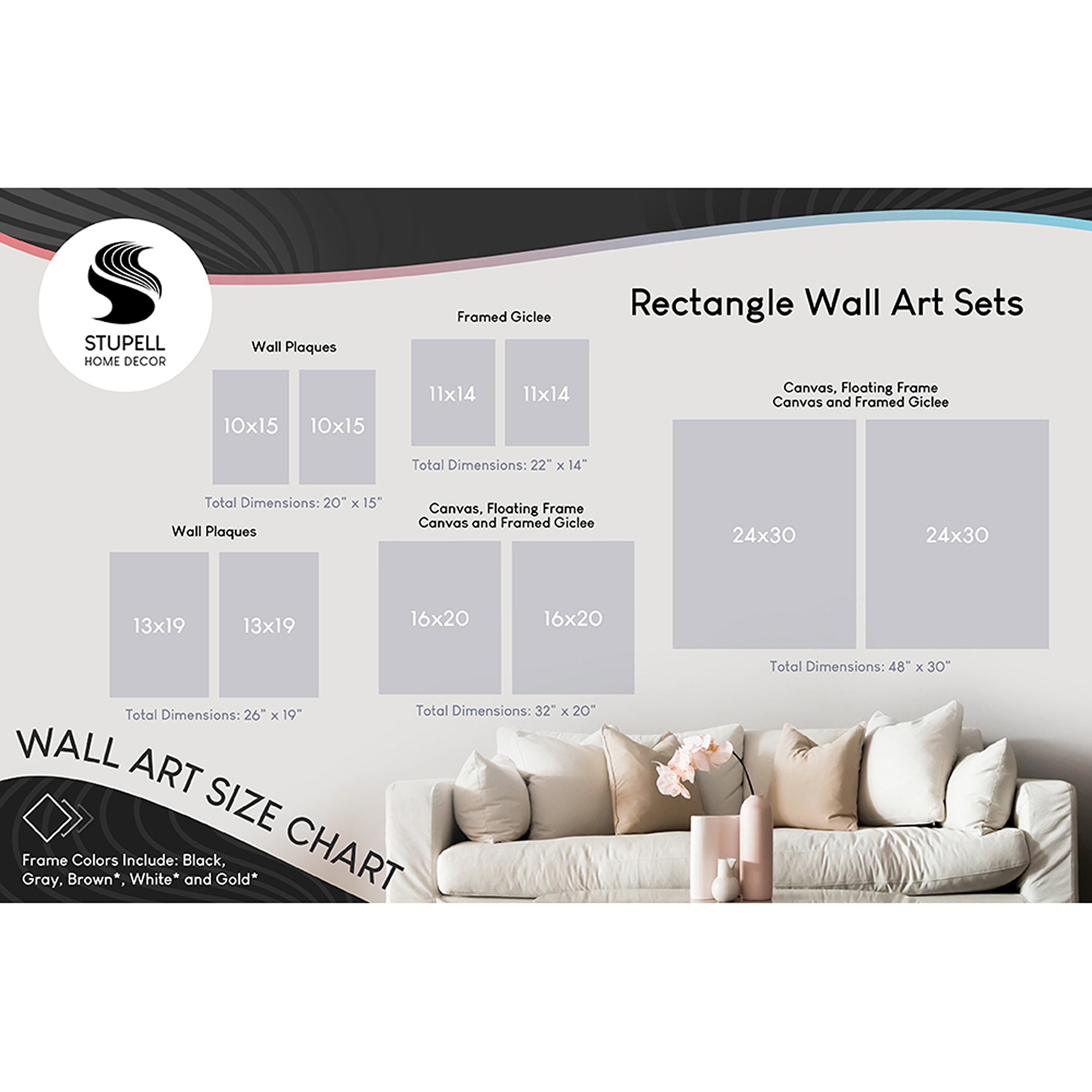 Stupell Coastal Brushstrokes Abstract Beach Ombre Design,-image