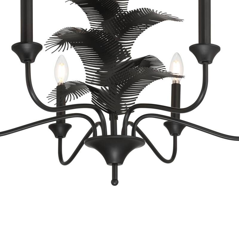 Acroma 6 - Light Steel Dimmable Classic/Tradition Chandelier