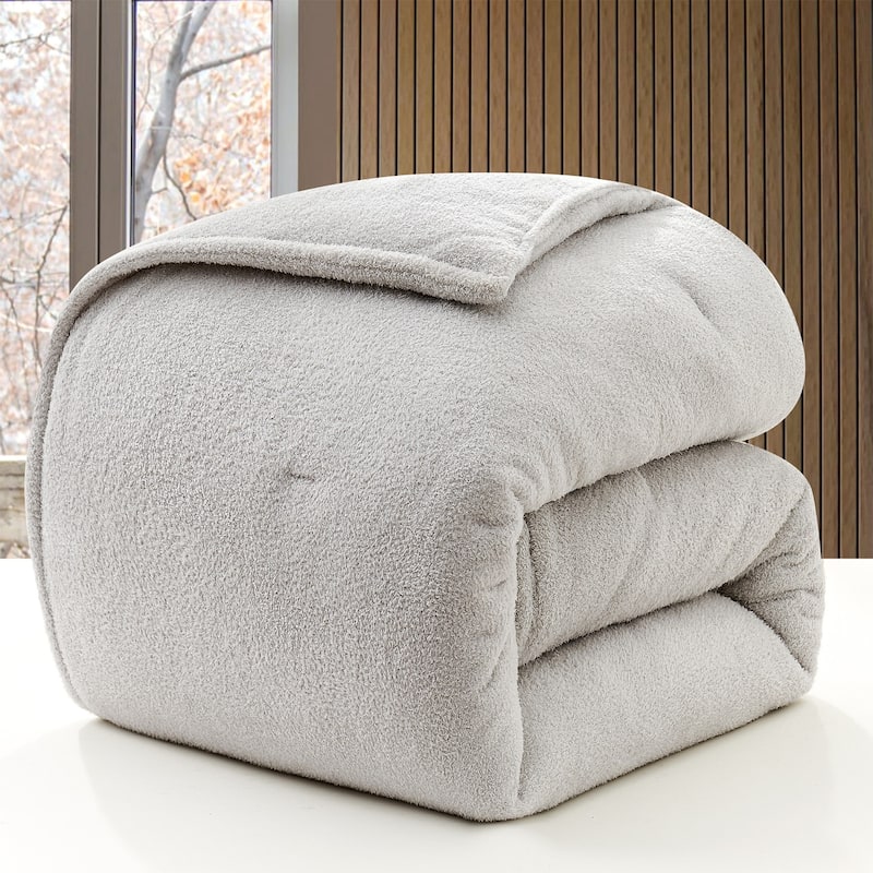 Cozy Moody - Coma Inducer® Oversized Comforter Set - Light Gray