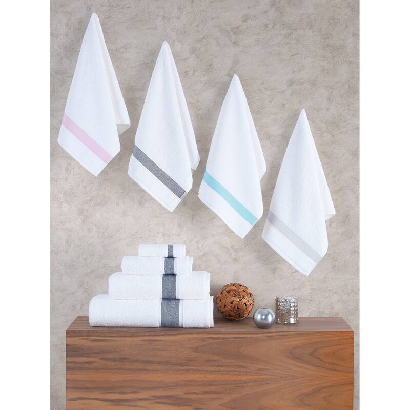 Brooks Brothers Ottoman Rolls 6 pcs Towel Set