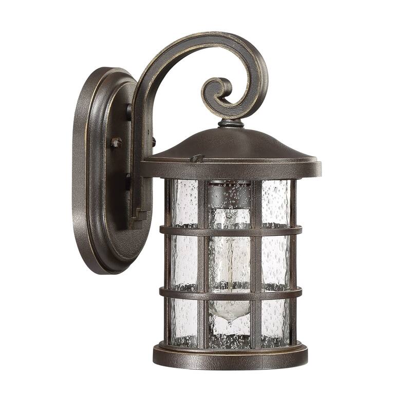 Bellevue Halifax Single Light 11" Tall Outdoor Lantern Style Wall