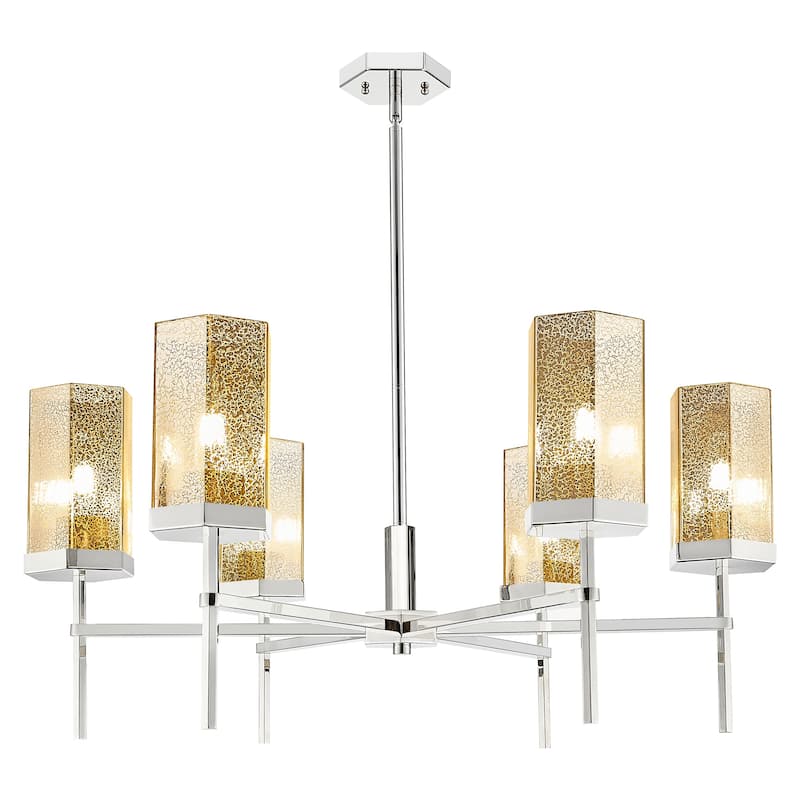 Innovations Lighting 463-6CR-G463-8ME Blakeley 6 Light 32" Wide