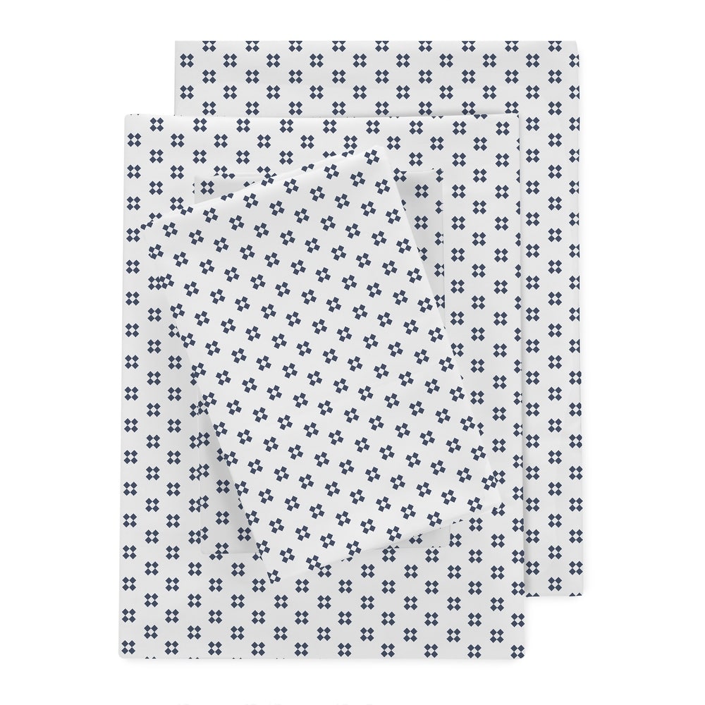 Clean Design Home x Martex Jack T300 Percale Sheet Set