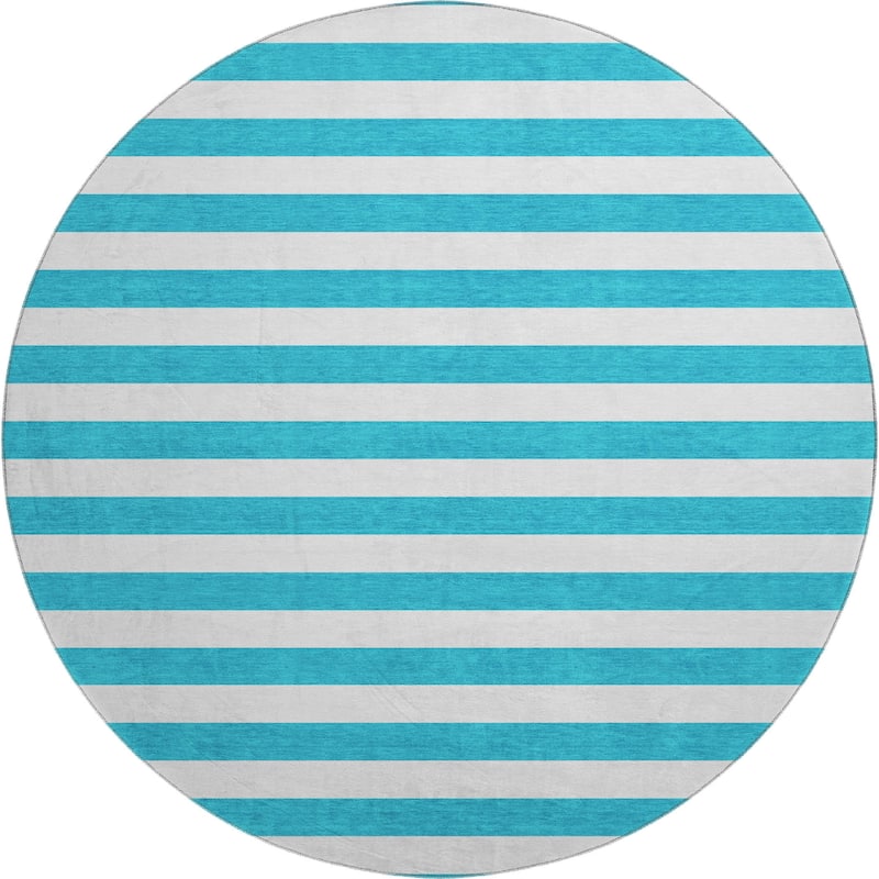 Premium Washable Super Soft Cabana Stripe Mayfield Rug