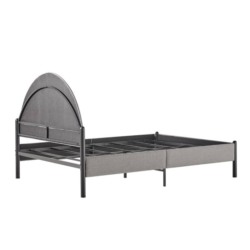 Middlebrook Designs Modern Arch Headboard Queen Bedframe