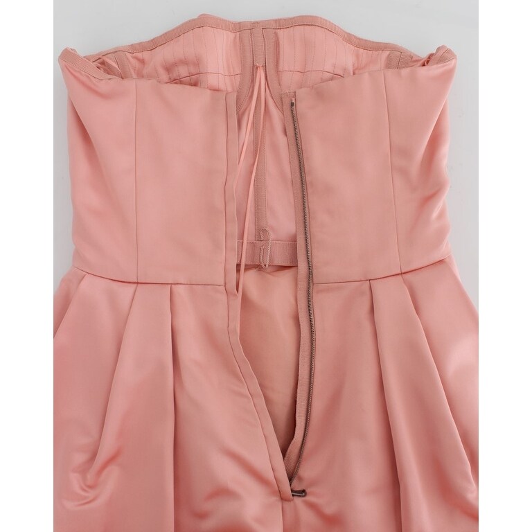 Dolce & Gabbana Pink Silk Ball Gown Full Length Women's Dress - it36-xs Dolce & Gabbana Pink Silk Ball Gown Full Length Women's Dress - it36-xs