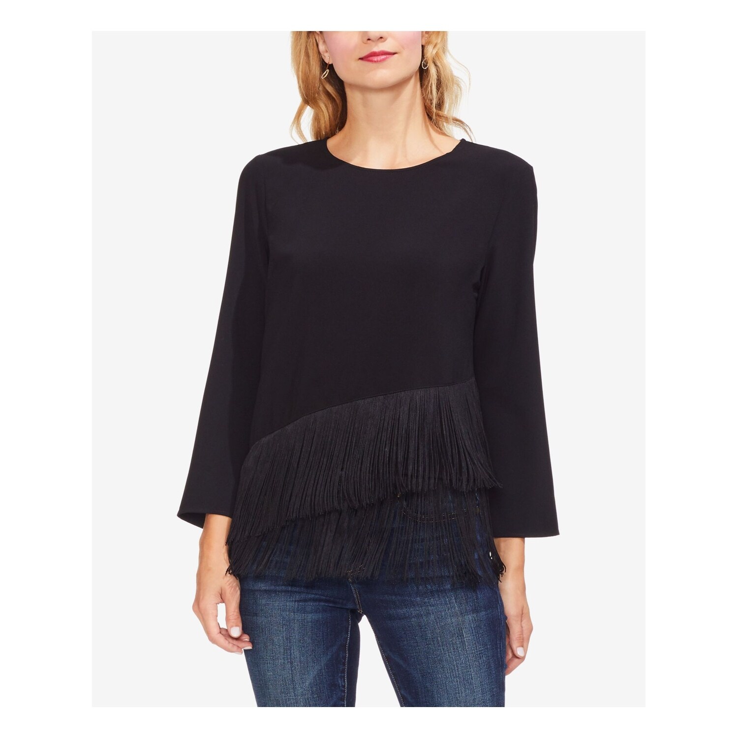 vince camuto bell sleeve blouse