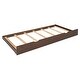 preview thumbnail 39 of 43, Queen Platform Bed with 2 Drawers & Twin XL Trundle